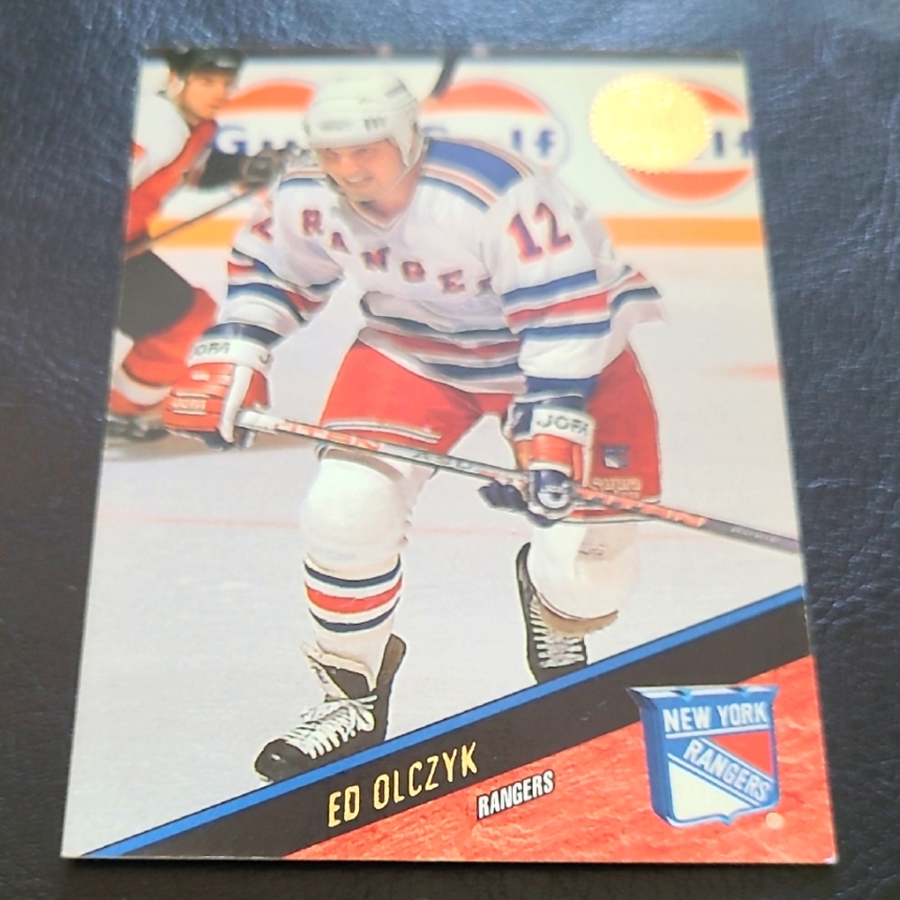 New York Rangers Collectible Hockey Card